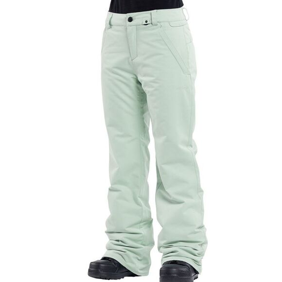 Volcom Frochickie Insulated Snowboard light green women’s Pants size XS - Picture 1 of 13